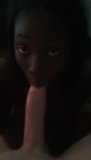 黒人の女の子フェラチオ大きな白いペニス snapshot 3
