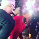 Marlene fat ass African whore dancing in club snapshot 8