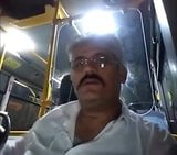 Handsome daddy Driver Cumming in Bus snapshot 2