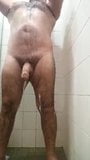 Brazilian Daddy Taking a Shower snapshot 9