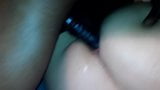 Girlfriend Renee being double dicked w my BBC N black dildo snapshot 7