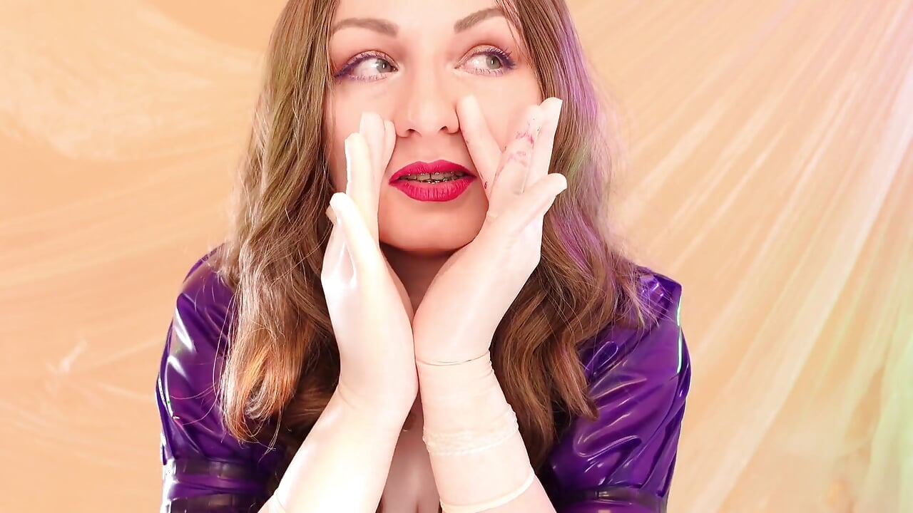 Asmr – Surgical Gloves JOI Jerk off Instruction, Latex MILF Topless Seduce with Snaps – Arya Grander