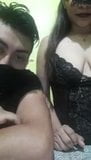 weird webcame couple snapshot 4