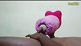 Fucking a silicon vagina toy in Hindi snapshot 16