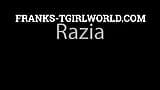 FRANKS-TGIRLWORLD: Razia Cums! snapshot 1