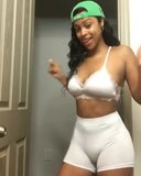 Booty Girl In White Twerking snapshot 1