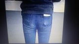 Young girl in tight jeans #11 snapshot 3