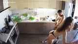 Young Nasty Couple has Hard Rapid Action in the Kitchen snapshot 6