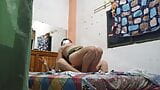 Latin homemade porn, newlyweds spend their honeymoon fucking all night at the mother-in-law's house snapshot 18