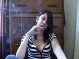 Elizabeth Get Fun smoking on her ps4 webcam today snapshot 2