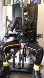 Fucking & Milking machines for the rubber gimp snapshot 1