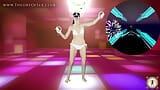 Part 1 of  Week 5 - VR Dance Workout. I'm coming to expert level! snapshot 4