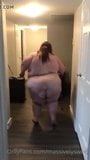 Out Of Breath SSBBW Gets Out Of Wheelchair And Waddles snapshot 7