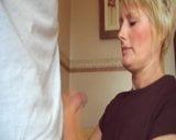 Sally Taylor homemade bllowjob and facial snapshot 2