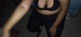 Priya madam workout - big big breasts snapshot 1