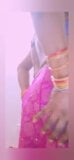 Indian Shemale Hema Showing  her skirt and curated pussy snapshot 8