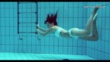 Super hot Hungarian teen underwater Nata Szilva snapshot 5