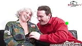 German old grandma natural tits seduced from her step son snapshot 2