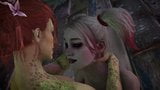 Harley Quinn și Poison Ivy fac dragoste snapshot 9