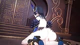 3D合集：Genshin Impact Yae miko eula传教士神和鸡巴骑乘无码成人动漫 snapshot 12