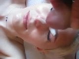 hot sticky cum over on face snapshot 2