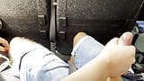 Milf gave risky Handjob in a travel bus - hope that no one saw us oO snapshot 7