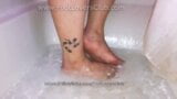 Latina's Bare Feet Showering ASMR Foot Fetish JOI in HD – White Toes and Soles by Daisy snapshot 8