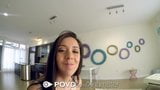 POVD - Kristina Bell show dick sucking skills without braces snapshot 3