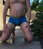 Naughty Outdoor Underwear Pissing snapshot 4