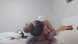 Horny pregnant girl suck dick and handjob for cumshot snapshot 18