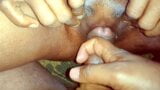 Desi indische Dorffrau, Blowjob-Sex fingern snapshot 14