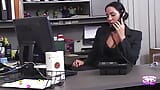 Smoking Hot Boss Finds Her Employees Pussy Eating Talents More Tahn Adeqate snapshot 1