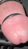 Three estim and hfo sessions with close up and slow motion cumshot snapshot 6