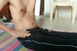 Indian desi young boy Cool Aakash showing body and big black cock snapshot 1