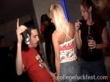 Slutty blonde teen sucks college cock snapshot 2