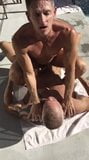 Mature daddies fuck by the pool snapshot 7