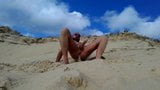 Queer Guy Fucks And Milks Himself On A Public Beach snapshot 15