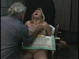 Candy gets restrained on a chair with leather cuffs snapshot 7