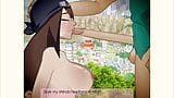 Busty Sari loves to suck and slide shinobi cock down her throat while overlooking the city snapshot 19