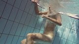 Another action with Sima Lastova in the pool snapshot 11