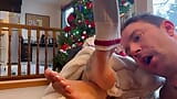 Noel Baba'nın yumuşak seksi orta yaşlı seksi kadın ayaklarına olan gizli takıntısı snapshot 11