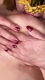 The fat granny is very slutty, she gets naked for you snapshot 4