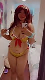 Inugami Korone Bikini Cosplay snapshot 1