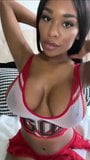 Big Titty Ebony Playing With Her Pretty Pussy snapshot 2