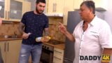 DADDY4K. Blonde cheats on BF with his stepdad who loves cooking and pussies snapshot 4