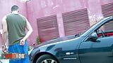 La caliente estrella porno española fayna vergara follada por el culo para arreglar su coche snapshot 2