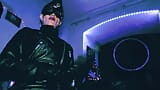 Mistress eva - lateksowa pełna skórzana fetysz, buty, mundur dominatrix, bdsm, supeł, gorąca milf snapshot 9