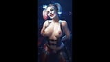 Rescraft (Harley Quinn eager for Hard Sex) Delicious Perfect Tits, Sweet Small Tits (3D HENTAI PORN) snapshot 6