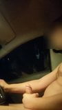 UK Yorkshire lad big cock car wank snapshot 5