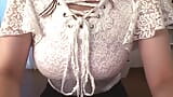 Big Tits Wife Enjoys Sex In A Naked Apron snapshot 2